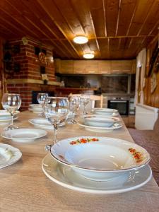 Jídlo v prázdninového domu nebo okolí