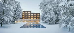 Buff Hotel & Resort Konstanz v zimě