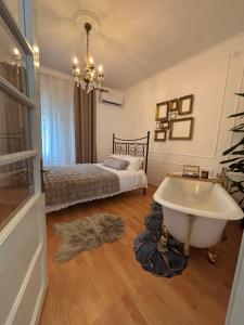 Ένα ή περισσότερα κρεβάτια σε δωμάτιο στο Chic&Vrdnik