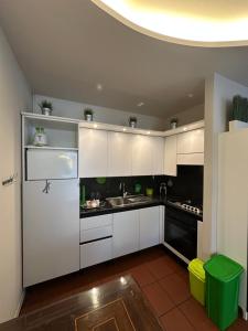 Η κουζίνα ή μικρή κουζίνα στο Suite Loggetta 2