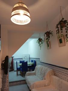 Posezení v ubytování Casa Rural Labrucena