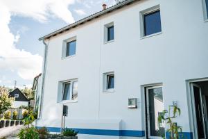 Bygningen som lejligheden ligger i