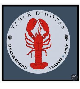 Certifikát, hodnocení, plakát nebo jiný dokument vystavený v ubytování LA MAISON DE LALETTE - B&B et Workshop Photo durant la belle saison -