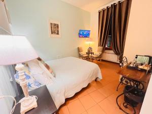 TV a/nebo společenská místnost v ubytování Da Vice Rooms