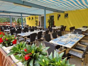 Restaurace v ubytování Boglárka Apartmanház