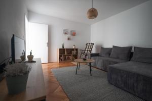 Χώρος καθιστικού στο Apartman Bolfova
