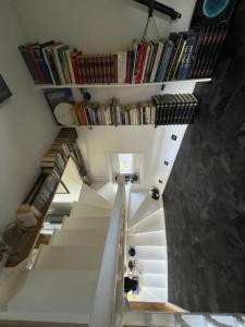 Knihovna v bed and breakfast