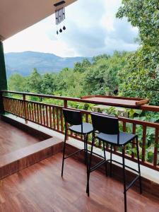 Nespecifikovaný výhled na hory nebo výhled na hory při pohledu z apartmánu