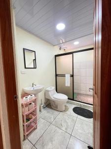 Koupelna v ubytování Enchanting Corcovado Apartment