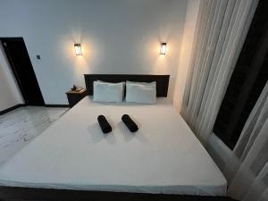 Postel nebo postele na pokoji v ubytování Green House Resort