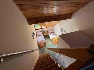 Χώρος καθιστικού στο Penzion u Zdichynců