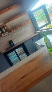 Η κουζίνα ή μικρή κουζίνα στο Fikani game lodge