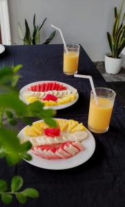 Jídlo v penzionu nebo okolí