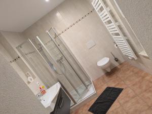 Koupelna v ubytování Ferienwohnung an der Klosterkirche