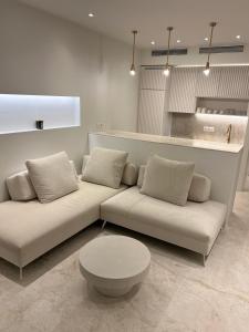 Posezení v ubytování Gialova Hills 8