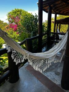 Zahrada ubytování Encanto do Mar Praia do Rosa