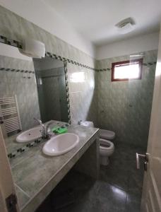 Koupelna v ubytování Chalet Pamela