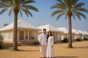 Hosté ubytování desert Galaxy Camp Jaisalmer