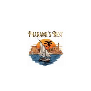 a sailboat in the ocean with the words pharos rest at Pharaohs Rest Luxor in Luxor