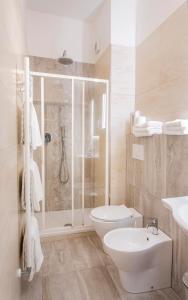 Koupelna v ubytování Hotel Meeting