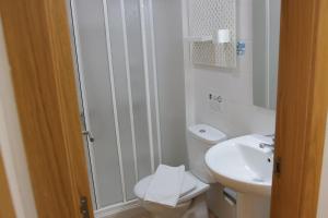 Koupelna v ubytování Hotel Las Palmas Urban Center