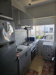 Η κουζίνα ή μικρή κουζίνα στο Les perle de tamaris