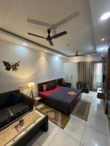 Posezení v ubytování Coco Sunset View Luxury Suites