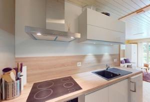 Kuchyň nebo kuchyňský kout v ubytování Studio à Morgins + 1 fotografie