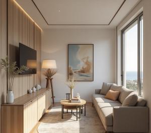 Μια τηλεόραση ή/και κέντρο ψυχαγωγίας στο Benpa Hotel