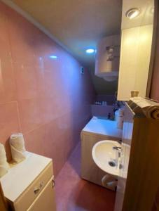 Koupelna v ubytování Apartman Benjamin