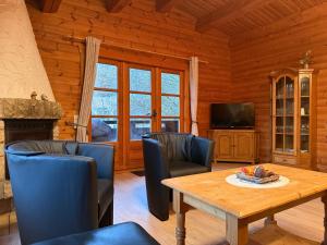 Posezení v ubytování Ferienwohnungen Forellengrund Schierke