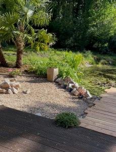 Zahrada ubytování Hoeve de Haan