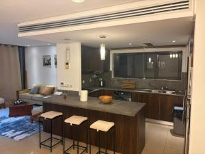 Køkken eller tekøkken på Studio B Luxury - Waterfront