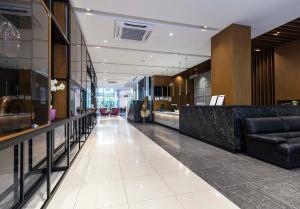 Posezení v ubytování Ajsel Hotel + 26 fotografií