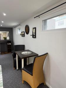 TV a/nebo společenská místnost v ubytování Ferienwohnung Mia