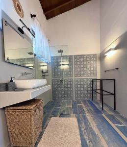 Koupelna v ubytování Island tropical retreat