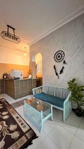 Kuchyň nebo kuchyňský kout v ubytování Beit Wanasa hotel apartments