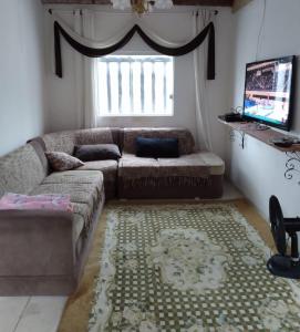 Et tv og/eller underholdning på Hostel da Marcia