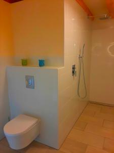 Koupelna v ubytování Estefana