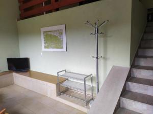 TV a/nebo společenská místnost v ubytování Domček JARKA