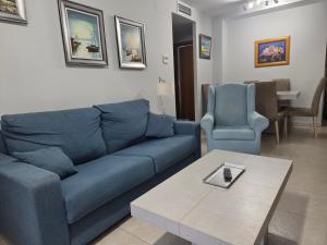Posezení v ubytování Apartamento en Sueños de Denia III muy cerca de la playa y del pueblo