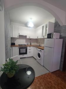 Kuchyň nebo kuchyňský kout v ubytování Chez Marlene