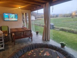 Zahrada ubytování Villa Nikol Apt #2