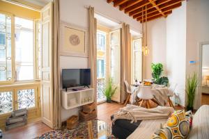 Μια τηλεόραση ή/και κέντρο ψυχαγωγίας στο Luxury Premium Stay - Larios District Malaga Center