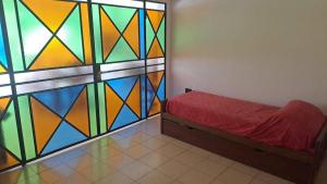 En eller flere senge i et værelse på Bosquesito