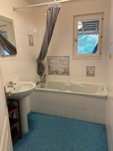 Ένα μπάνιο στο 70m2 dans une ferme en Isère