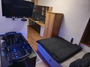 Camera piccola con letto e TV di Apartamenty pod Jesionami u Bartka a Zakopane