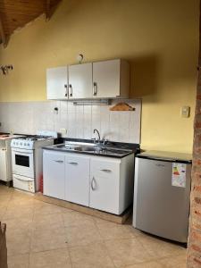 Kuchyň nebo kuchyňský kout v ubytování Quovadis + 5 fotografií