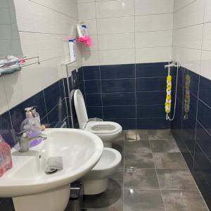 Ένα μπάνιο στο Rooftop 3BR Apartment with Hot Tub, Pool and Parking +19 φωτογραφίες