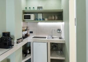 Kuchyň nebo kuchyňský kout v ubytování Bergamo Luxury apartment - Orange Blossom